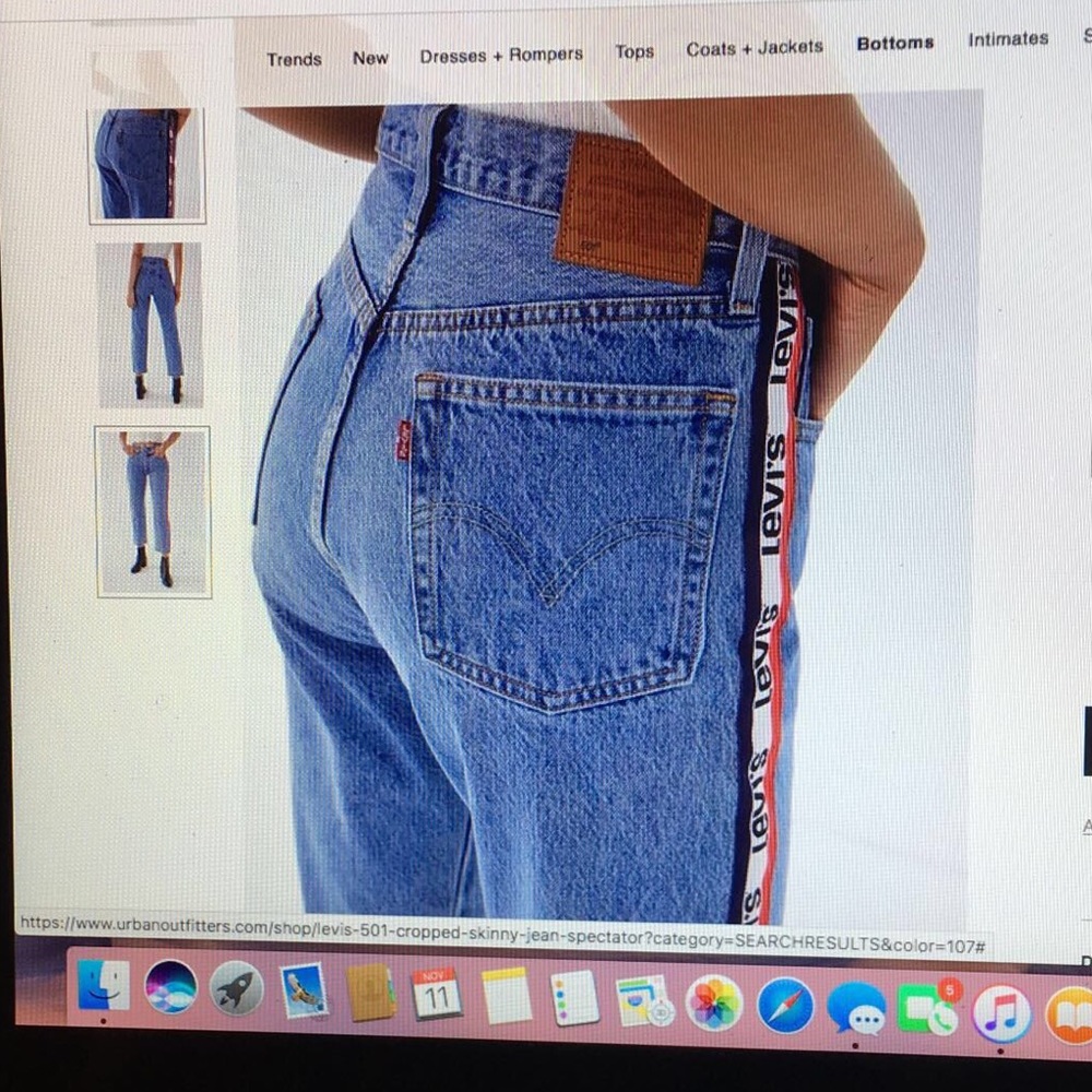 Levi’s 501 Logo stripe in spectator sport